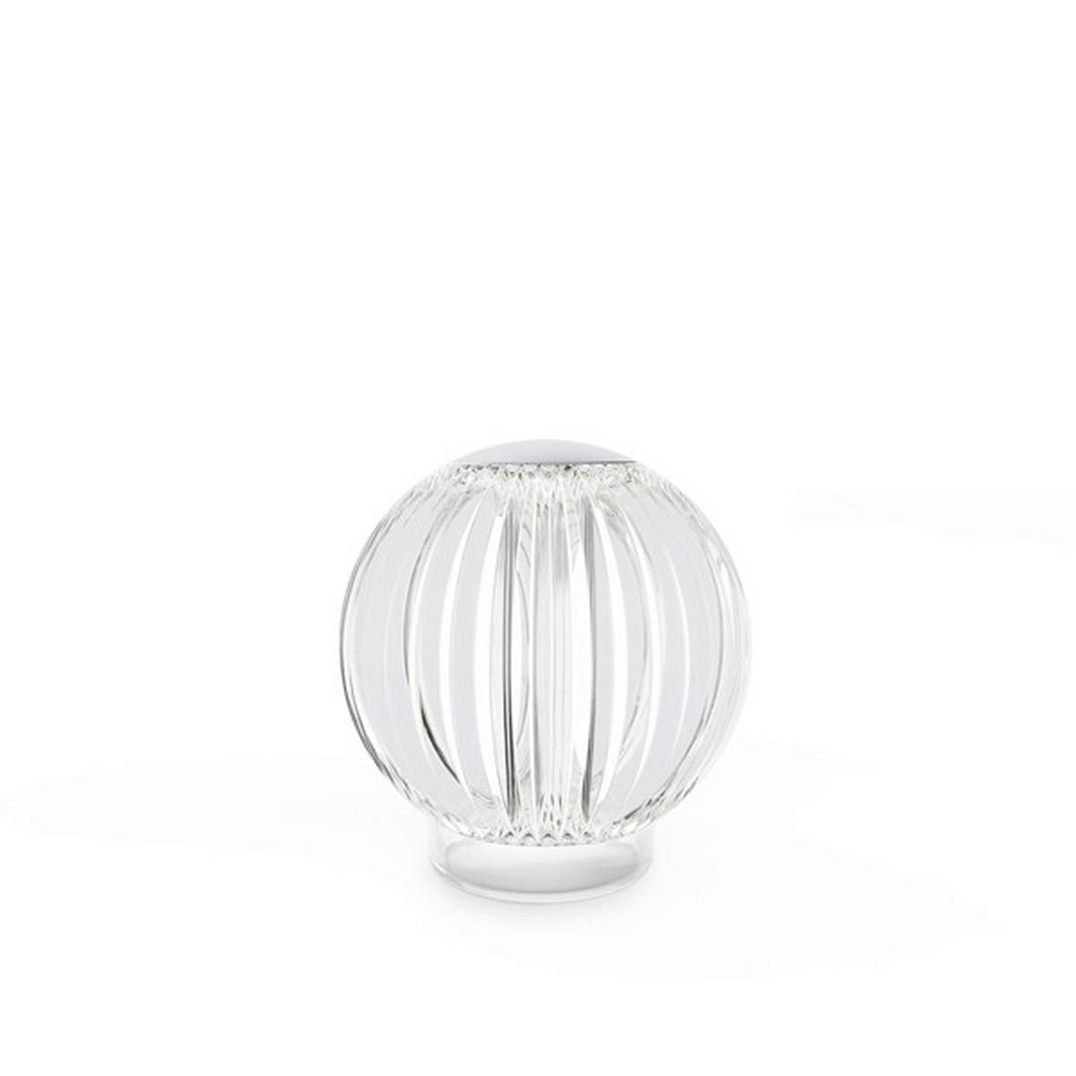 AKKU-TISCHLEUCHTE 11/12 cm   - Klar, Design, Kunststoff/Metall (11/12cm) - Ideal Lux