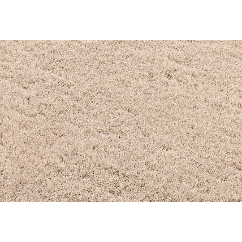 Thumbnail - Novel Hochflorteppich Nuvola - Exklusiv, Taupe, Textil, Uni, rund, Oeko-Tex® Standard 100, für Fußbodenheizung geeignet,...