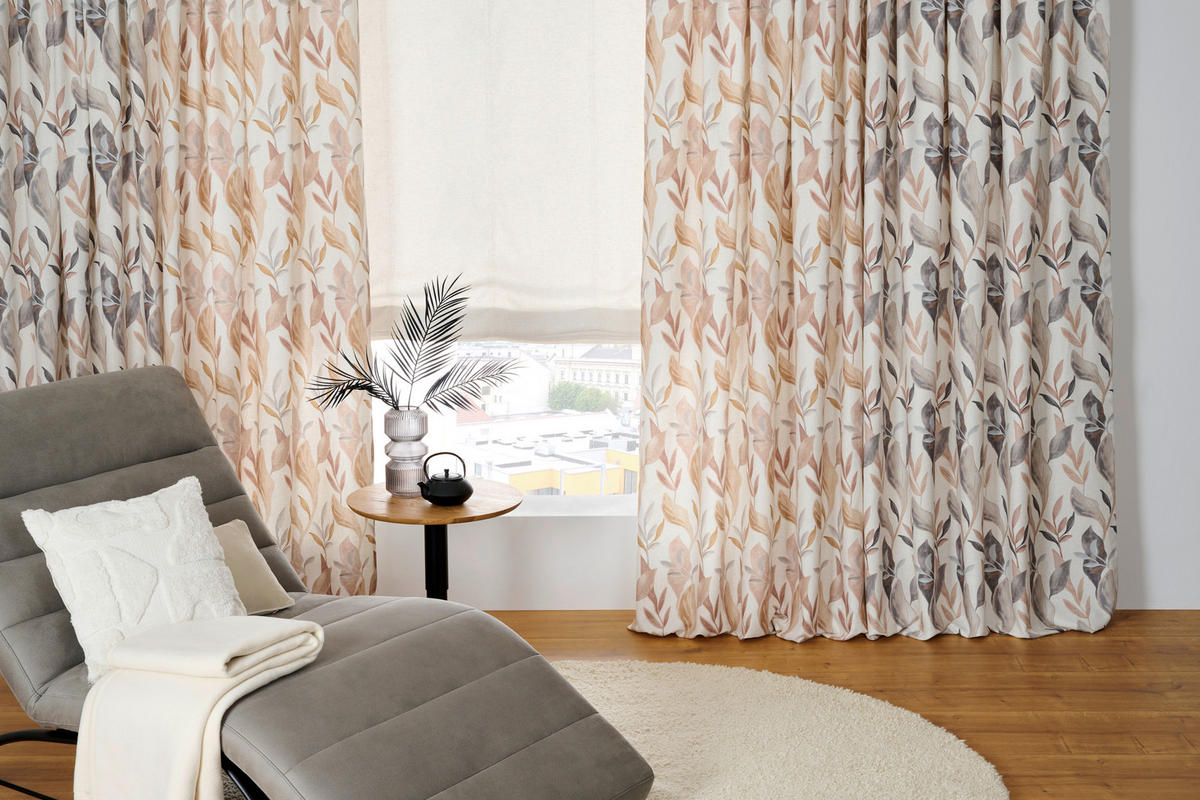 DEKOSTOFF per lfm blickdicht  - Multicolor/Naturfarben, KONVENTIONELL, Textil (150cm) - Esposa