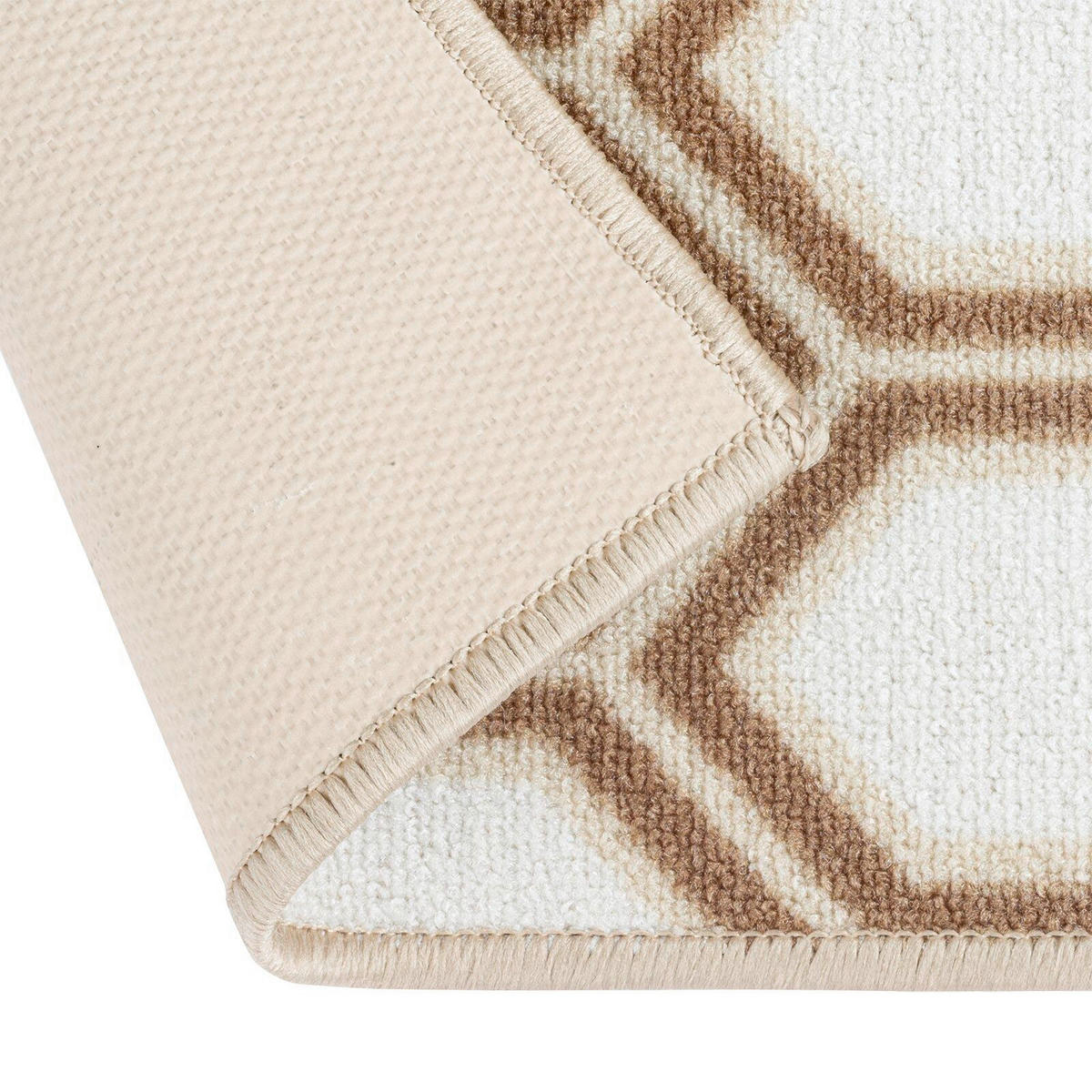 LÄUFER 80/400 cm Cardiff  - Braun, Design, Kunststoff/Textil (80/400cm) - Floordirekt