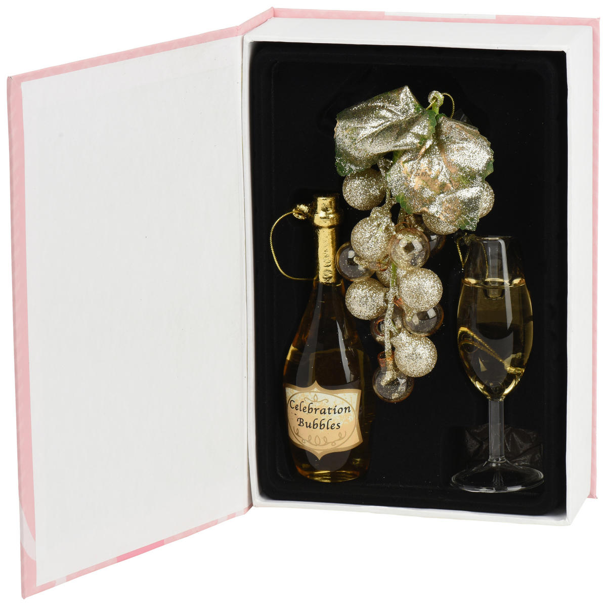 CHRISTBAUMKUGEL-SET  - Multicolor, Basics, Glas (4.6/4.6/14.1cm)