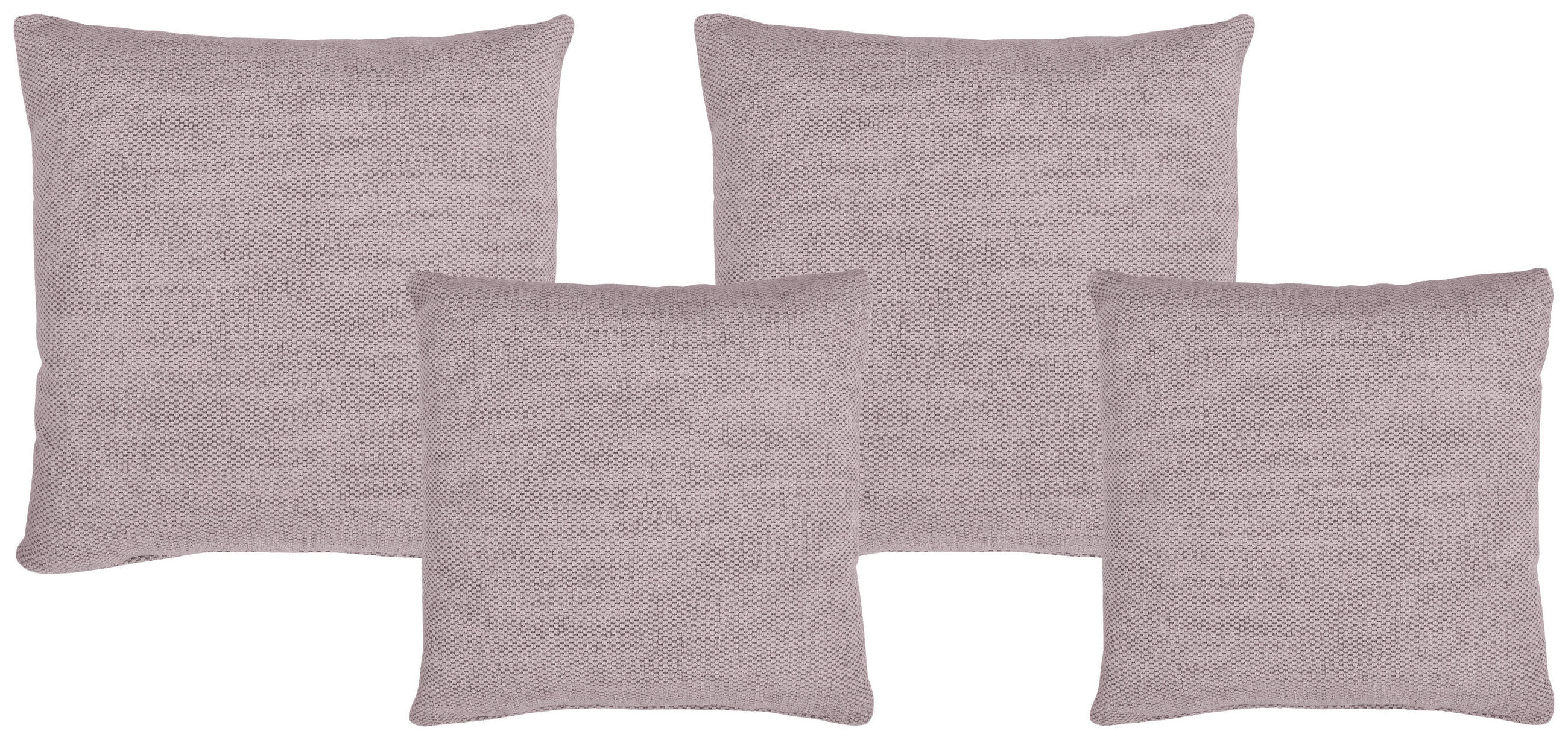 ZIERKISSENSET  42/53/42/53 cm   - Altrosa, Konventionell, Textil (42/53/42/53cm) - Livetastic