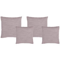 ZIERKISSENSET  42/53/42/53 cm   - Altrosa, Konventionell, Textil (42/53/42/53cm) - Livetastic