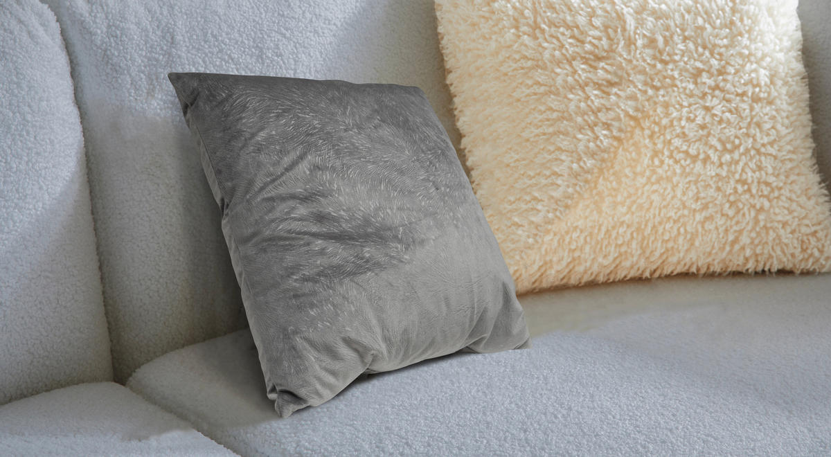 UKRASNI JASTUK   DAYARA  - tamnosiva/siva, Osnovno, tekstil (50/50cm) - Esposa