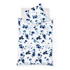 BETTWÄSCHE Provence Cassis Leinenoptik 155/220 cm  - Blau, Basics, Textil (155/220cm) - Fleuresse