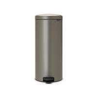 ABFALLEIMER NEW ICON 30 L  - Platinfarben, Basics, Kunststoff/Metall (29,3/67,9/38cm) - Brabantia