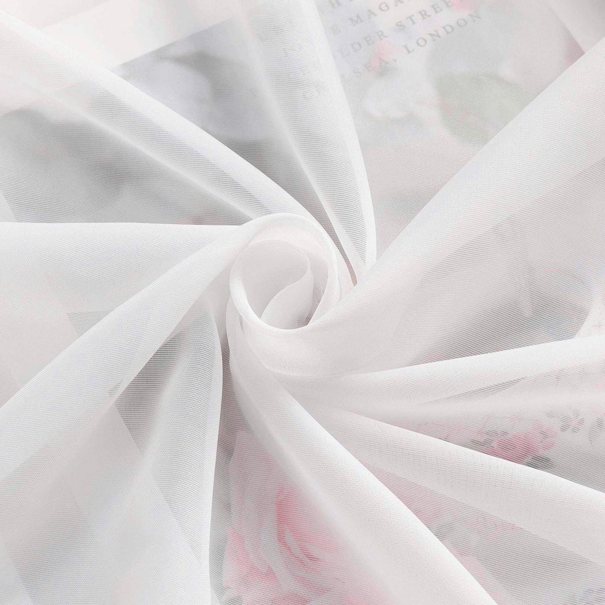 FALTROLLO  transparent  100/140 cm    - Weiß Hochglanz, Basics, Textil (100/140cm) - Joyswahl