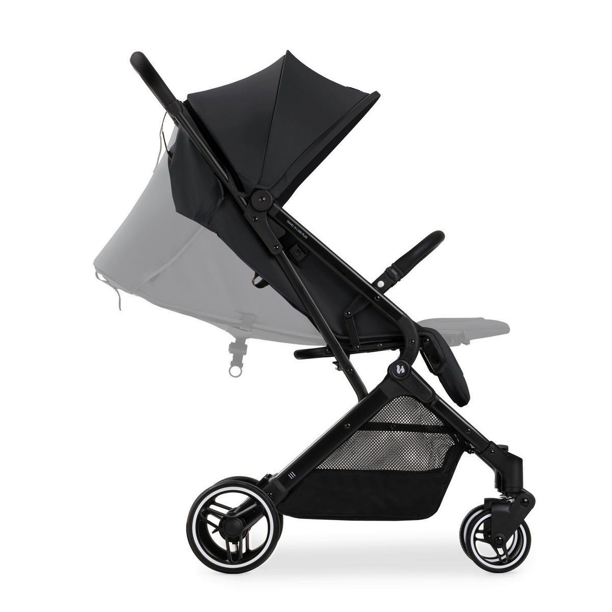 BUGGY TRAVEL N CARE PLUS  - Schwarz, Basics, Metall (81/51,5/105cm) - Hauck