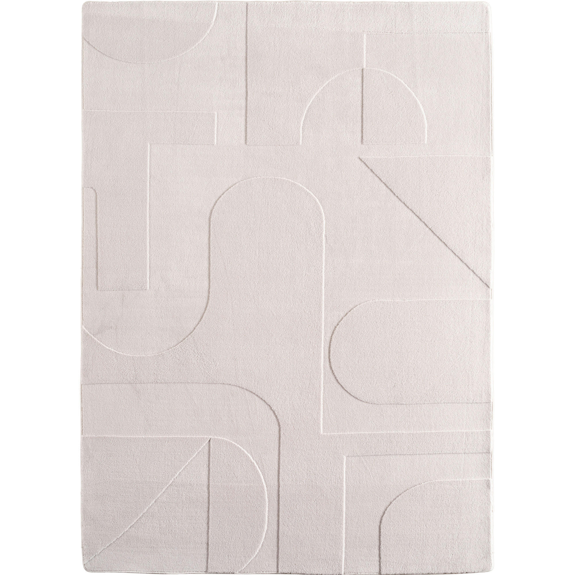 FLACHWEBETEPPICH 120/170 cm Pompei Creme  - Creme, Basics, Textil (120/170cm) - Novel