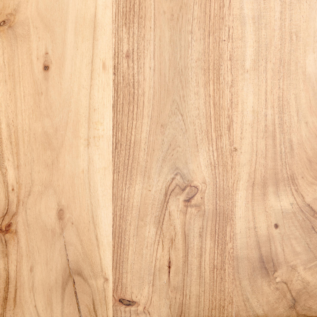 ESSTISCH in Holz, Metall   - Schwarz/Naturfarben, Natur, Holz/Metall (180/78/90cm) - Livetastic