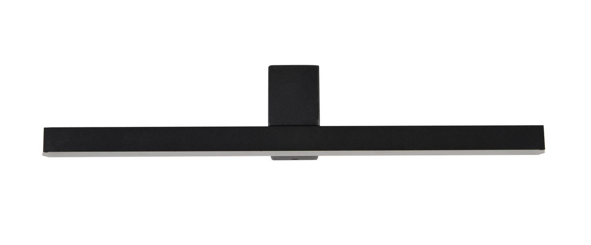 SVIETIDLO NAD ZRKADLO, 7/60/9.5 cm - čierna, Design, kov (7/60/9.5cm)