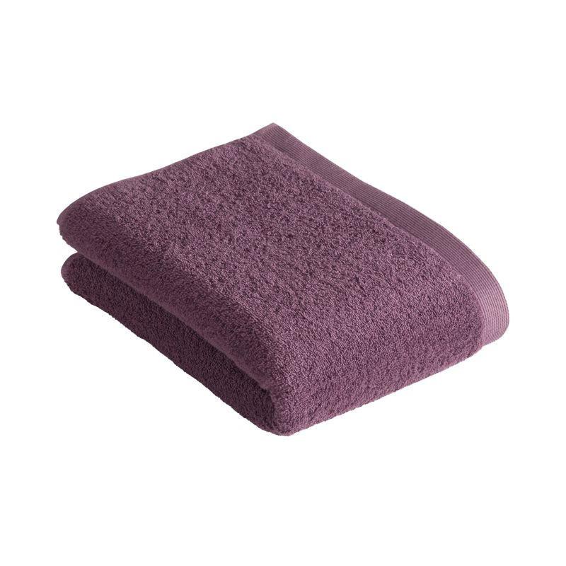 DUSCHTUCH High Line 67/140 cm  - Mauve, Basics, Textil (67/140cm) - Vossen