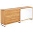 ANRICHTE in massiv Eiche, Wildeiche Eichefarben - Eichefarben, Design, Holz/Metall (198,2/79,5/42cm) - Team 7 ANRICHTE in massiv Eiche, Wildeiche Eichefarben - Eichefarben, Design, Holz/Metall (198,2/79,5/42cm) - Team 7