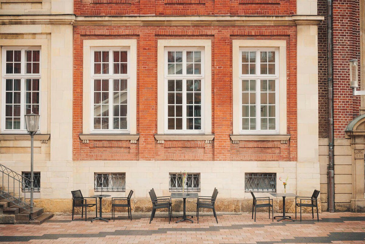 BISTROTISCH Metall, Kunststoff 60/60/73 cm  - Dunkelgrau/Anthrazit, Design, Kunststoff/Metall (60/60/73cm) - Niehoff Garden