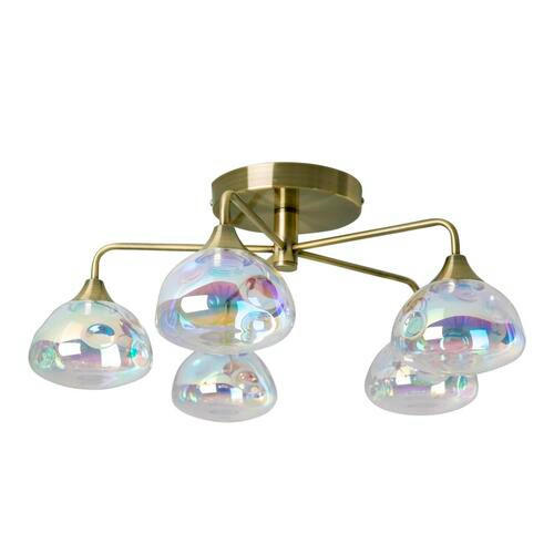LED-DECKENLEUCHTE Varna 1367645   - Messingfarben, Design, Metall (23cm) - Näve