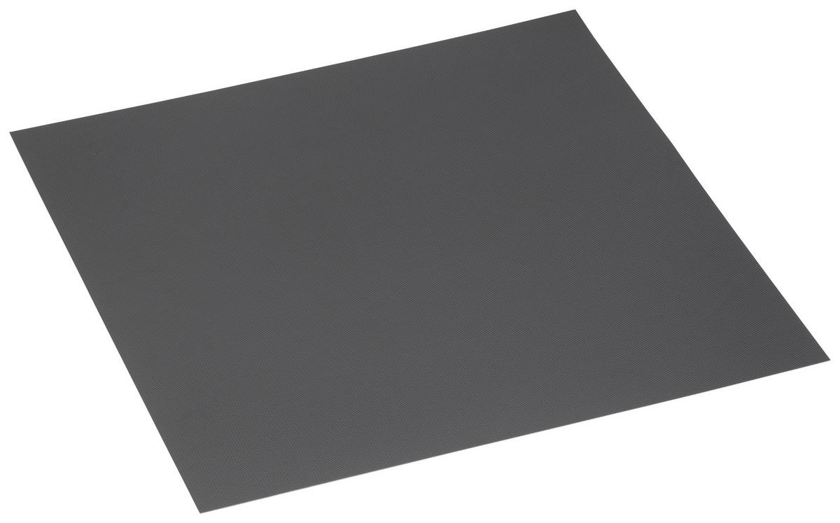 KÜCHENBLOCK 310 cm   in Grau, Weiß  - Eichefarben/Schwarz, Trend, Holzwerkstoff/Metall (310cm) - Impuls