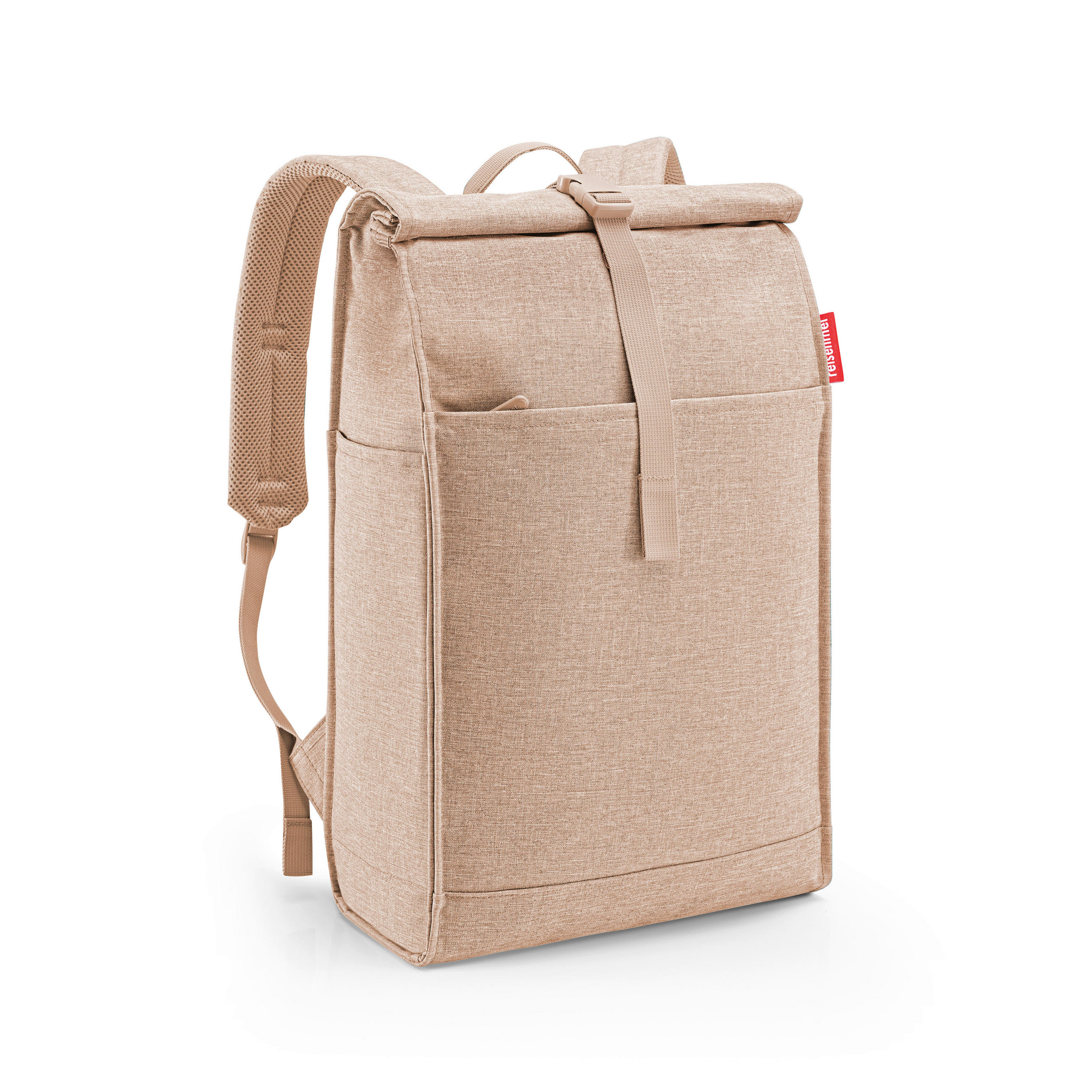 RUCKSACK Urban rolltop twist coffee  - Sandfarben, Basics, Textil (30/49/14,5cm) - Reisenthel