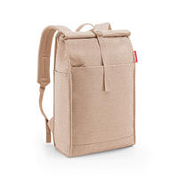 RUCKSACK Urban rolltop twist coffee  - Sandfarben, Basics, Textil (30/49/14,5cm) - Reisenthel