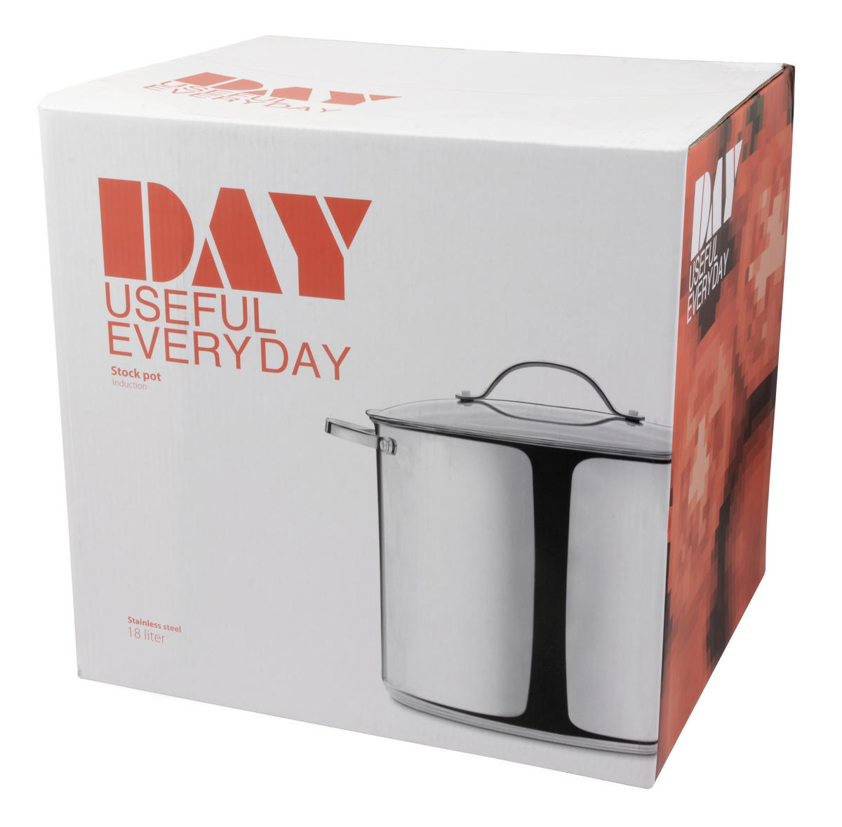 BUFFÉTGRYTA - Basics, metall/glas (18l)