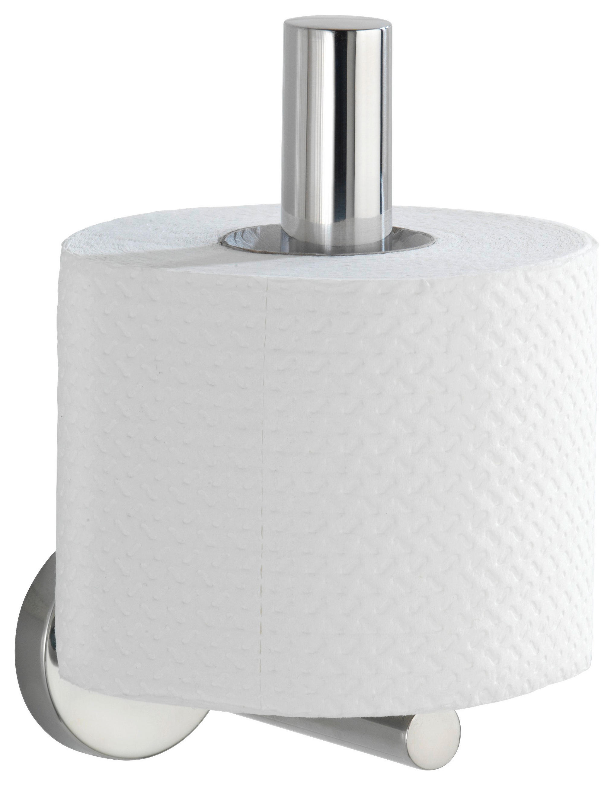 TOILETTENPAPIERHALTER - Chromfarben, Basics, Metall (21,5/18,5/8,5cm) - Wenko