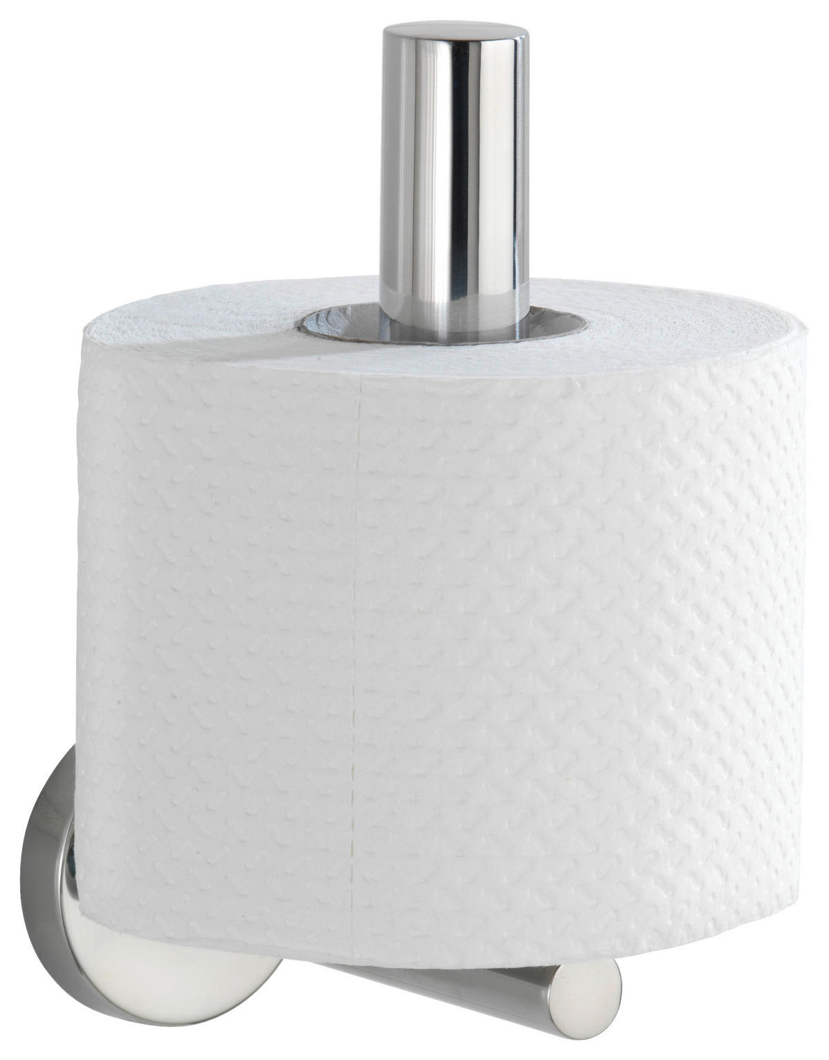 TOILETTENPAPIERHALTER - Chromfarben, Basics, Metall (21,5/18,5/8,5cm) - Wenko