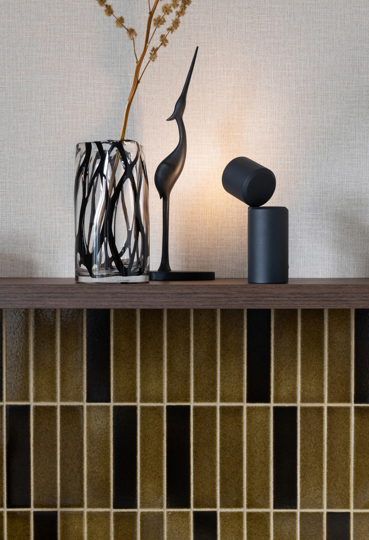 WANDLEUCHTE - Schwarz, Design, Metall (6,5/19cm) - It's about Romi