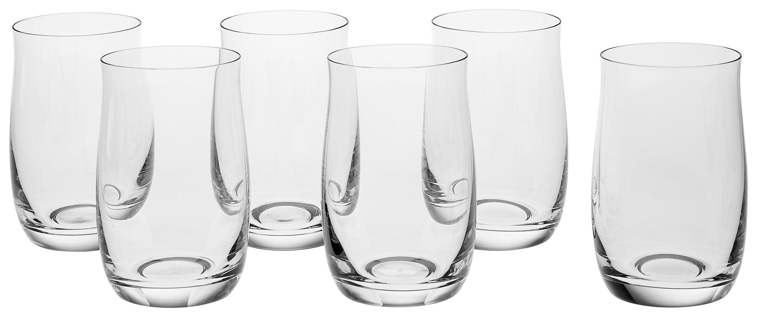 GLÄSERSET  6-teilig  - Klar, Basics, Glas (0,25l) - Boxxx