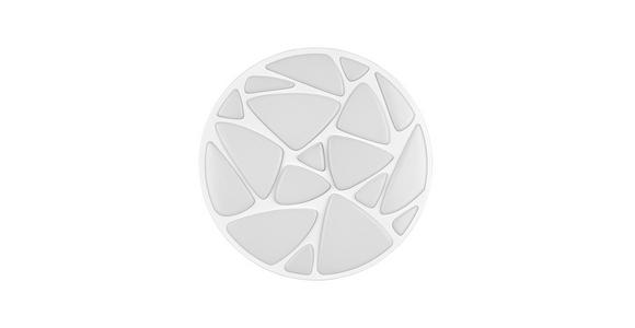 LED-DECKENLEUCHTE 38/5,5 cm - Weiß, Basics, Kunststoff (38/5,5cm) - Novel