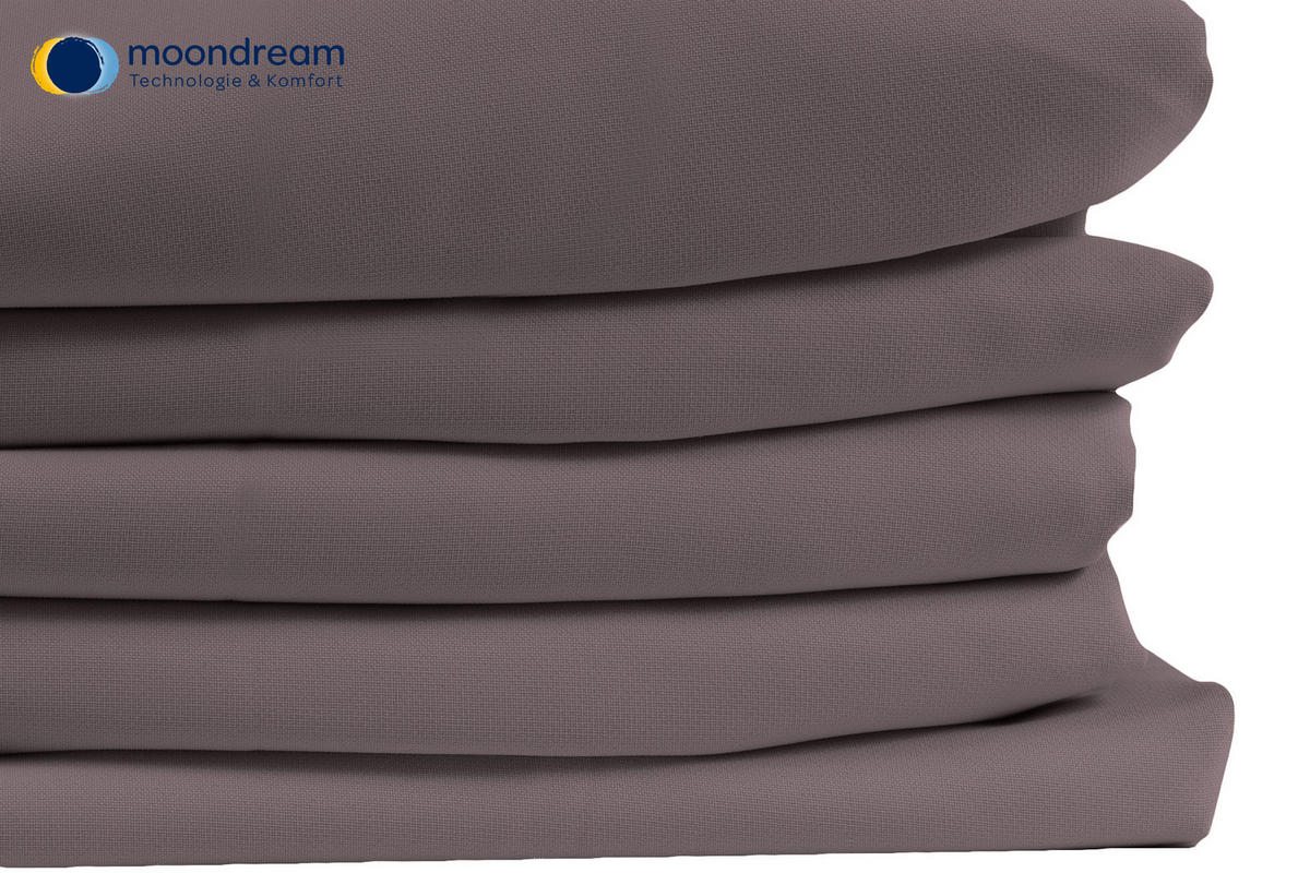 LÄRMSCHUTZVORHANG Verdunkelung 145/260 cm   - Schlammfarben, Design, Textil (145/260cm)