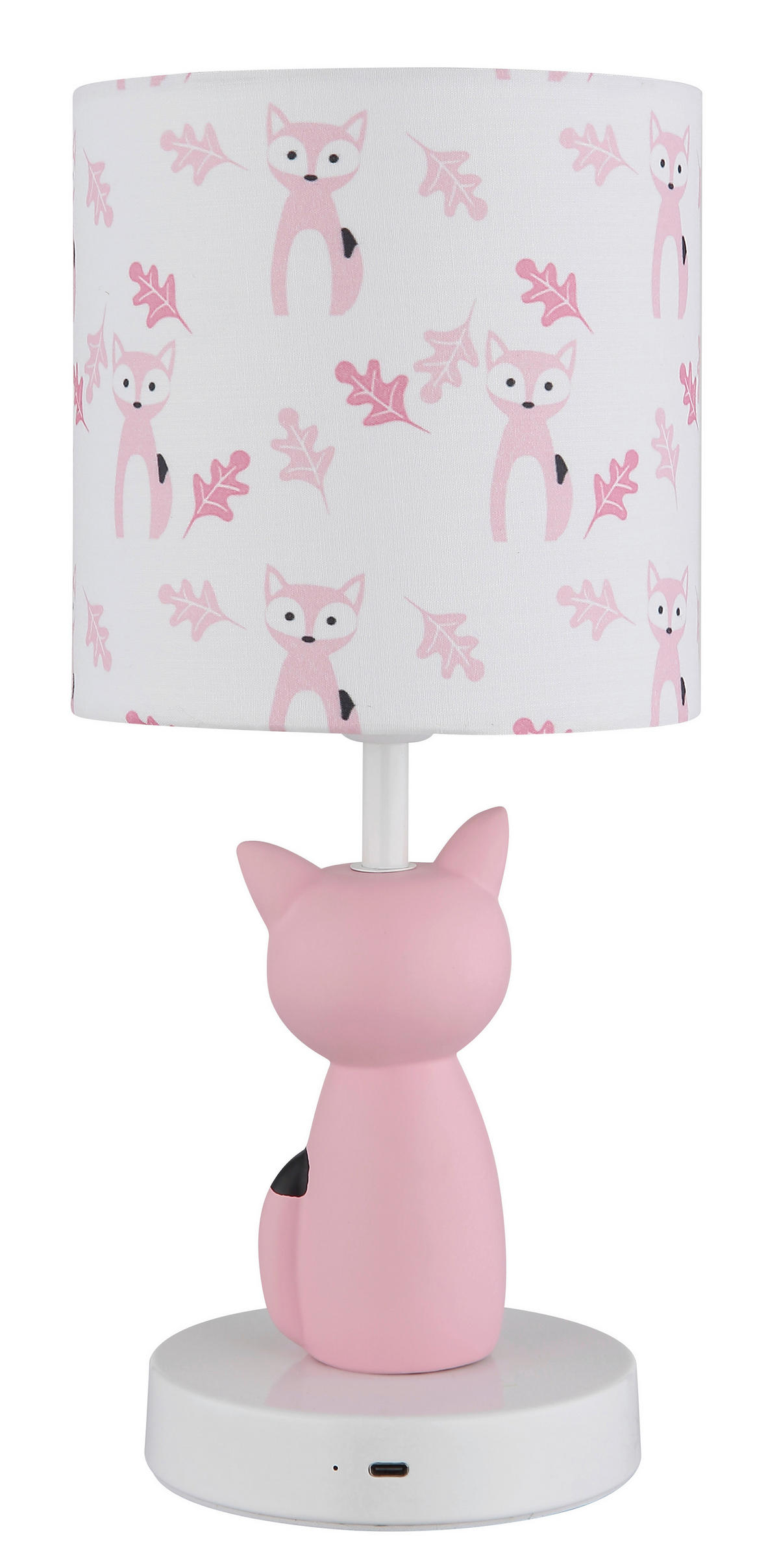 LED-TISCHLEUCHTE 15/33,5 cm   - Pink/Weiß, Trend, Keramik/Kunststoff (15/33,5cm) - Globo