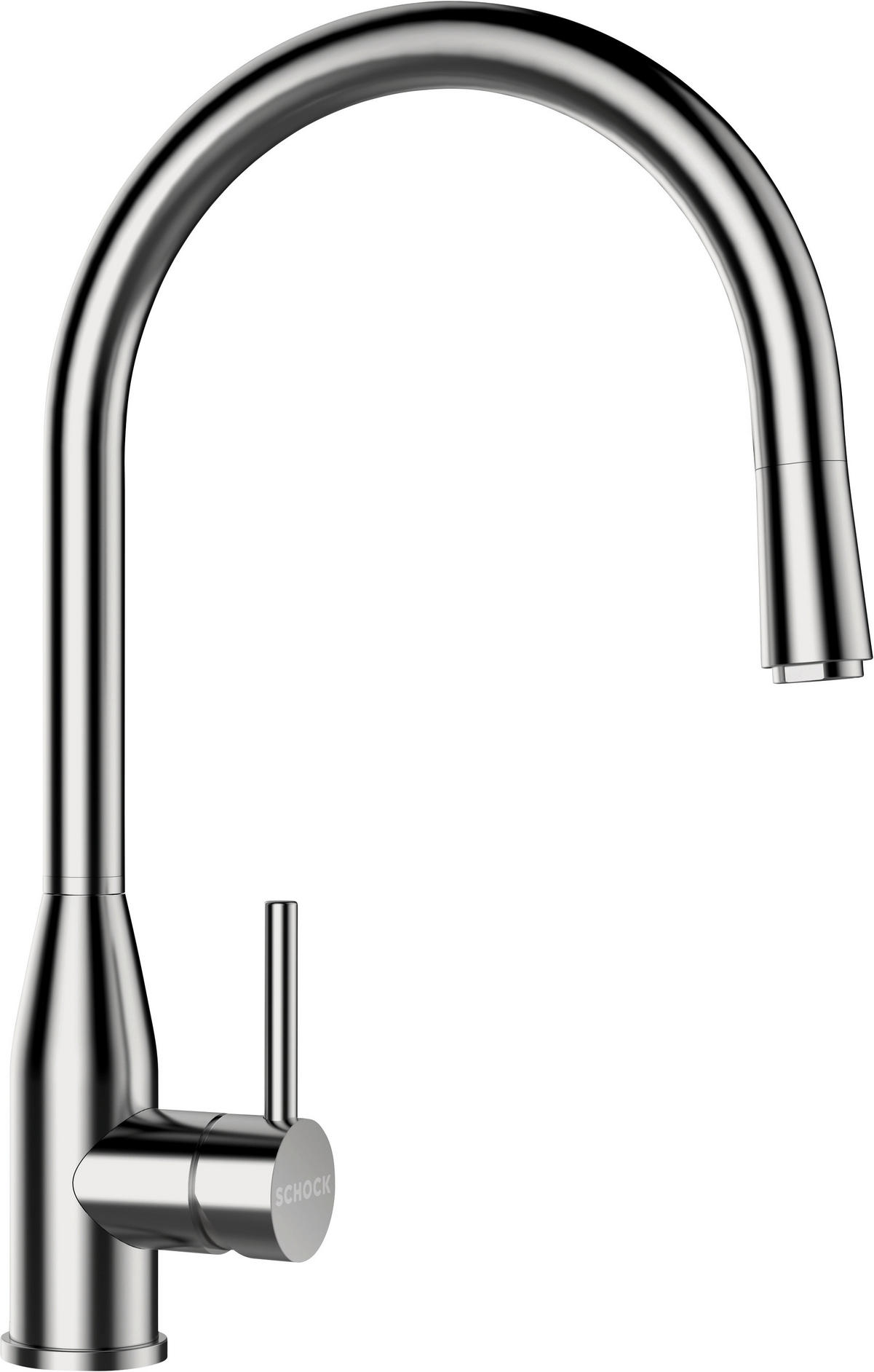 KÜCHENARMATUR 559120EDM  - Edelstahlfarben, Basics, Metall (9,5/40/26cm) - Schock