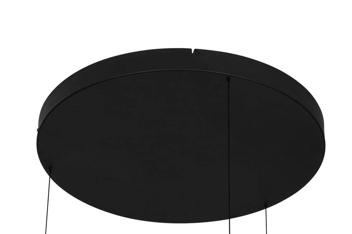 LED-HÄNGLAMPA Kent 60/170 cm  - svart, Design, metall/plast (60/170cm) - Dieter Knoll