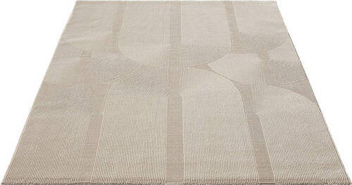 WEBTEPPICH 160/230 cm Sign Beige  - Beige, KONVENTIONELL, Textil (160/230cm) - Novel