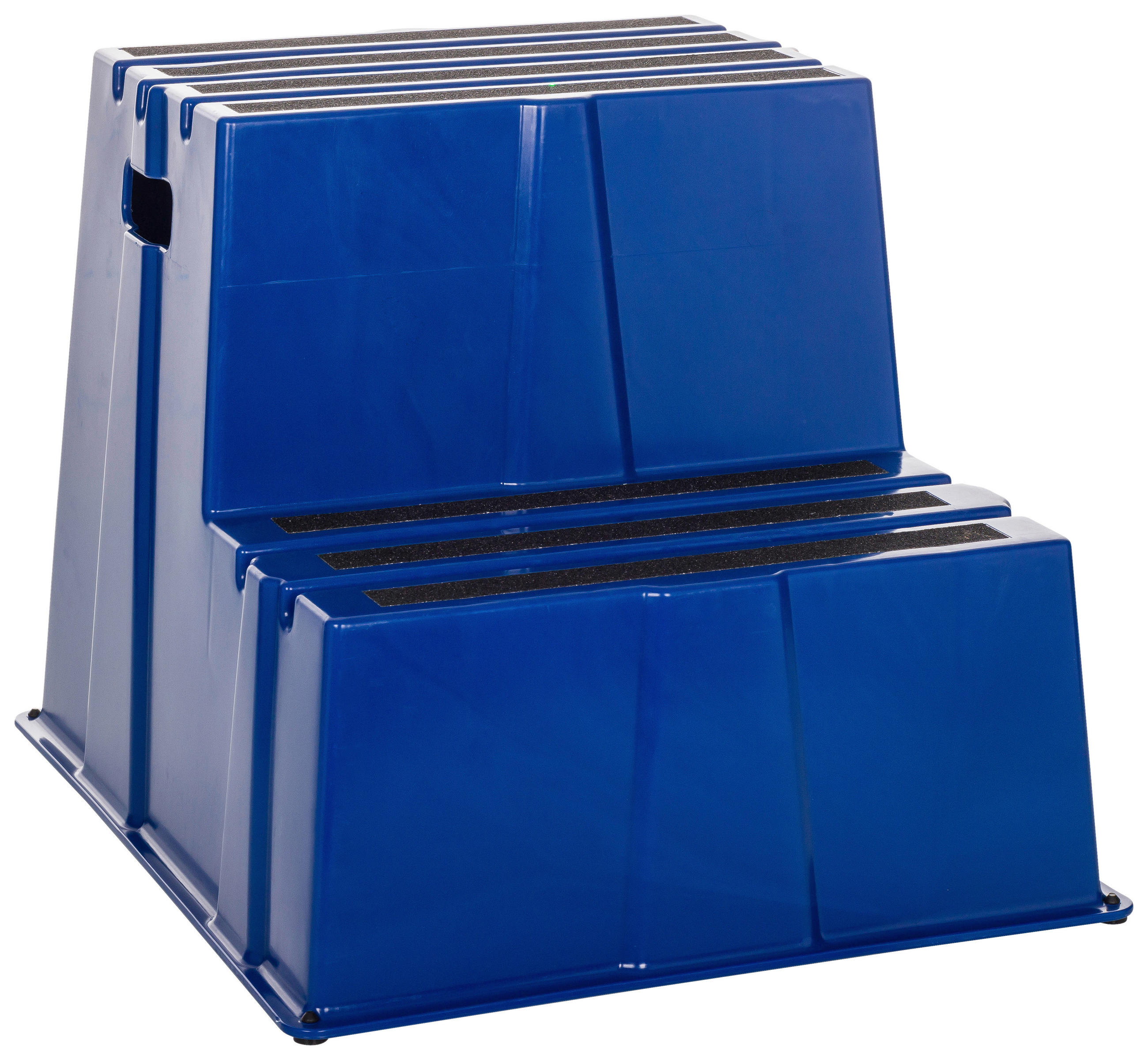 TRITTHOCKER Blau  - Blau, Basics, Kunststoff (57/51/65cm) - MID.YOU