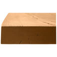 TISCHPLATTE Eiche massiv Eichefarben  - Eichefarben, Design, Holz (190/90/6cm) - Waldwelt