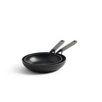 PFANNENSET Classic Forged Aluminium Aluminium 2-teilig  - Schwarz, Basics, Kunststoff/Metall (24 // 28cm) - Kitchenaid