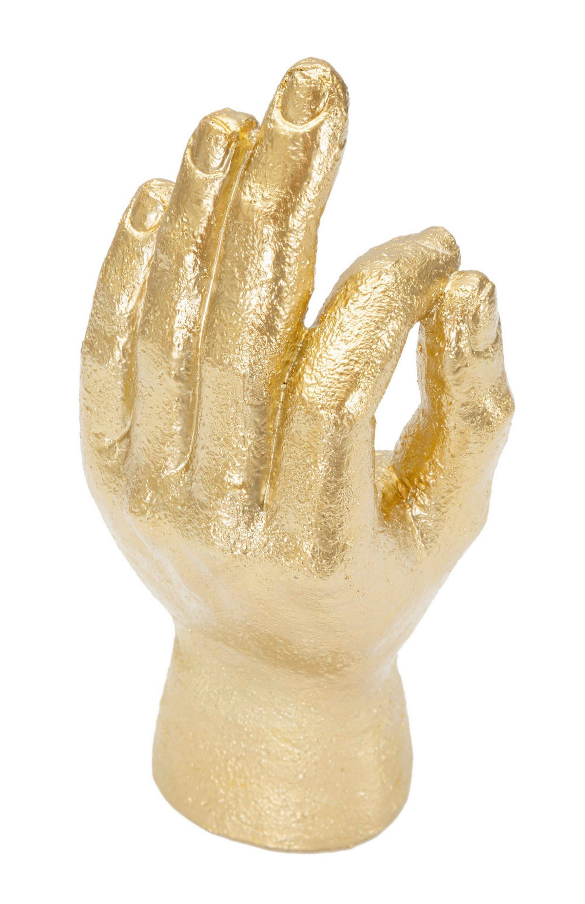 SKULPTUR - Goldfarben, Basics, Kunststoff (10/22.5/7cm)