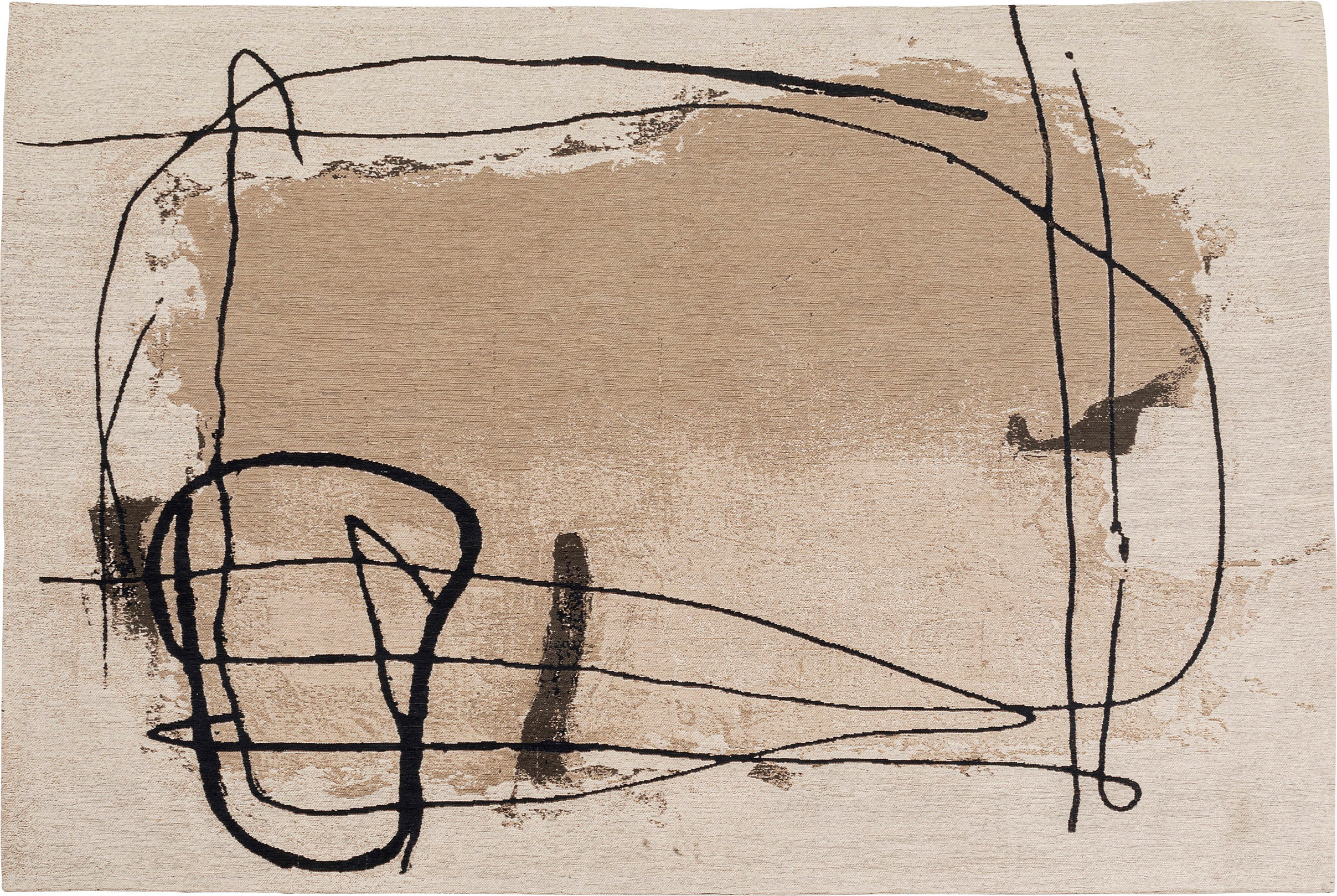 Kare-Design Teppich Dunkelbraun, Hellbraun 200x2x300 cm