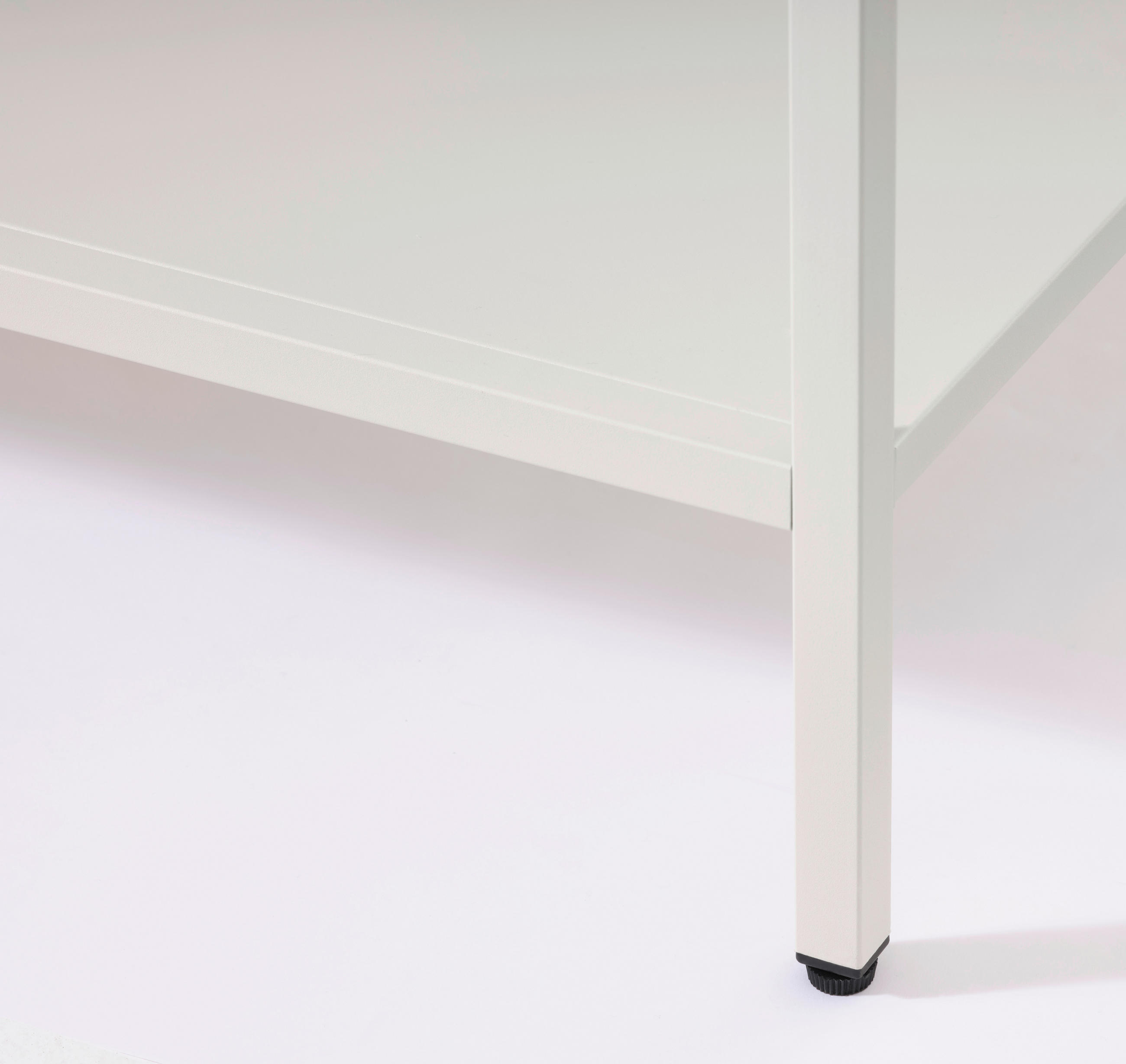 HÖG BYRÅ greige  90/160/40 cm  - greige/guldfärgad, Trend, metall/glas (90/160/40cm) - Xora
