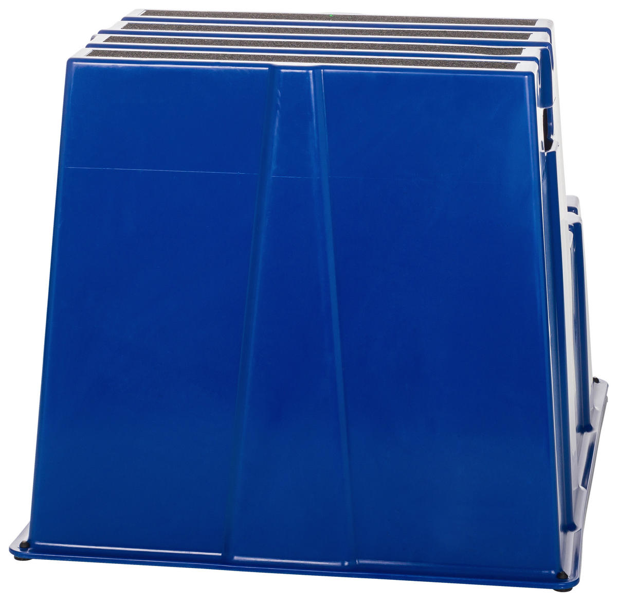 TRITTHOCKER Blau  - Blau, Basics, Kunststoff (57/51/65cm) - MID.YOU