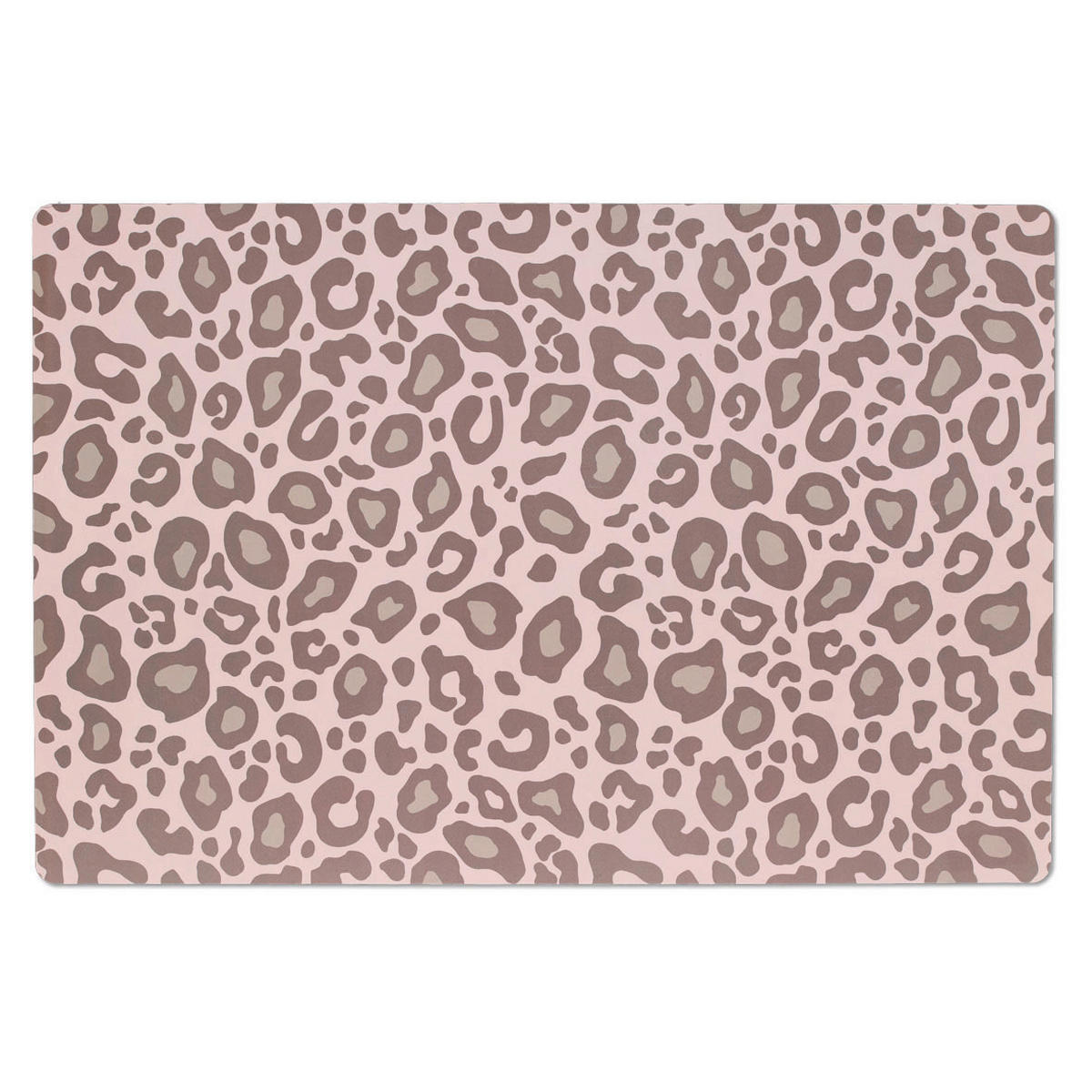 PLATZMATTE Metall, Kunststoff Hellrosa, Beige  - Hellrosa/Beige, Basics, Kunststoff/Metall - Zeller Present