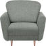 SESSEL in Textil Grau - Grau, Design, Holz/Textil (95/90/93cm) - Hom`in SESSEL in Textil Grau - Grau, Design, Holz/Textil (95/90/93cm) - Hom`in