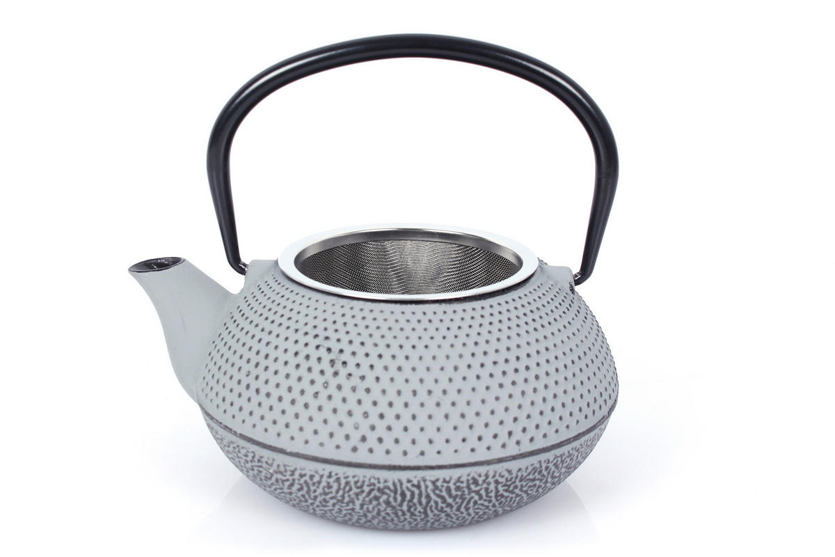 TEEKANNENSET  - Grau, Basics, Metall (800ml) - Echtwerk