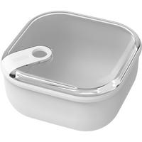 KRABIČKA NA POTRAVINY  - bílá/průhledné, Basics, plast (16/16/8,7cm) - Rotho