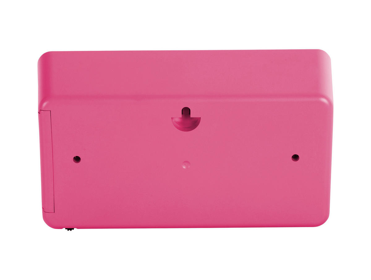UHR  Pink  - Pink, Basics, Kunststoff (18/7/9cm) - Karlsson