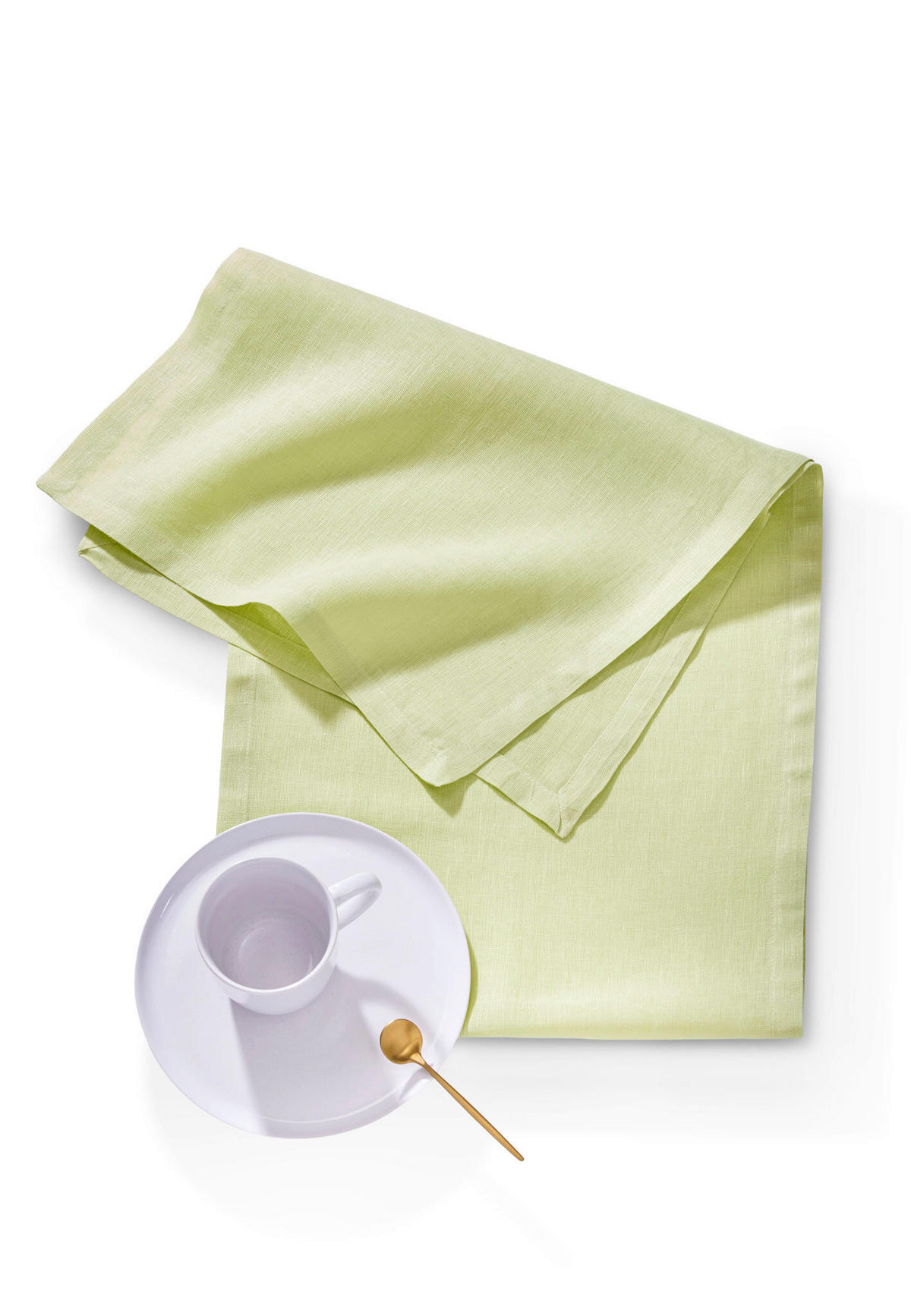 BORDSLÖPARE DODORI textil salviagrön 40/160 cm  - salviagrön, Basics, textil (40/160cm) - FYNCH-HATTON