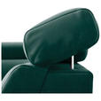 ECKSOFA  in Samt Grün  - Chromfarben/Grün, KONVENTIONELL, Textil/Metall (271/206cm) - Carryhome