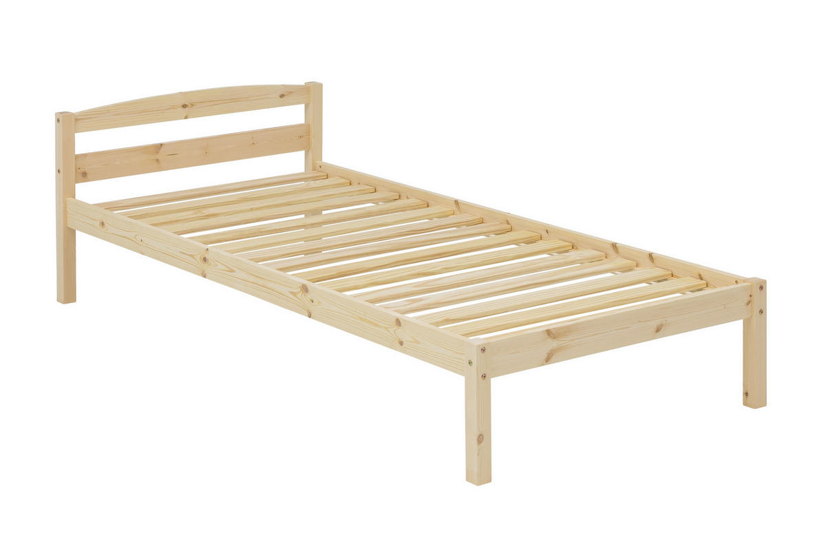 BETT 90/200 cm  in Naturfarben  - Naturfarben, Natur, Holz (90/200cm) - Livetastic