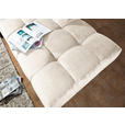 ECKSOFA Beige Flachgewebe  - Beige/Schwarz, MODERN, Kunststoff/Textil (235/275cm) - Landscape