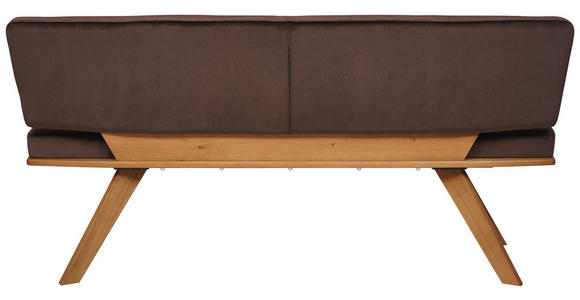 SITZBANK 180/83/60 cm in Braun, Eichefarben - Eichefarben/Braun, Natur, Holz/Textil (180/83/60cm) - Valnatura